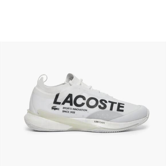 NEW LACOSTE women's ag-lt25 lite shoe in white